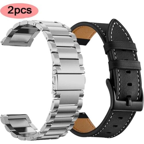 20mm 22mm Loop watchband Replacement Strap For Samsung Galaxy Watch Active Gear S2/3 Huawei Amazfit Bip/GT 2 46mm XiaoMi color