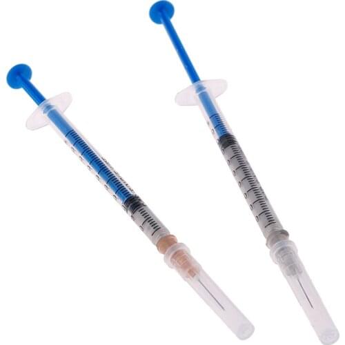 DIY Silver Conductive Adhesive Glue Wire Electrically Conduction Paste Electrical Paint for PCB Board 0.2ML 0.7ML