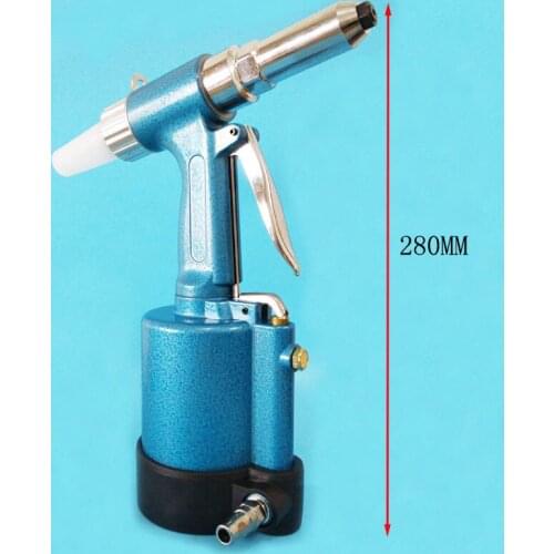 The Pneumatic Blind Rivet Gun 2.4-5.0MM With Waste Rivets Collection Bottle Blind Rivet tools
