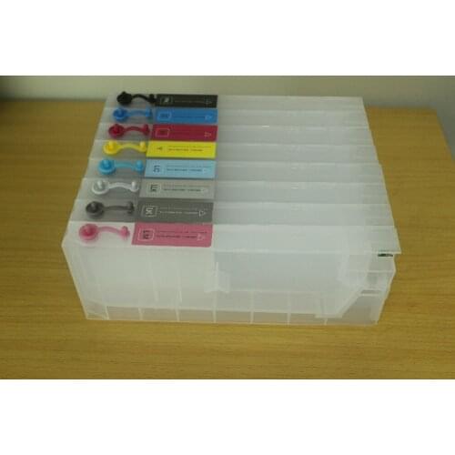 T5441-T54486 Empty Refillable Ink Cartridge With Reset Chip For Epson Stylus Pro 7600 9600 Printer