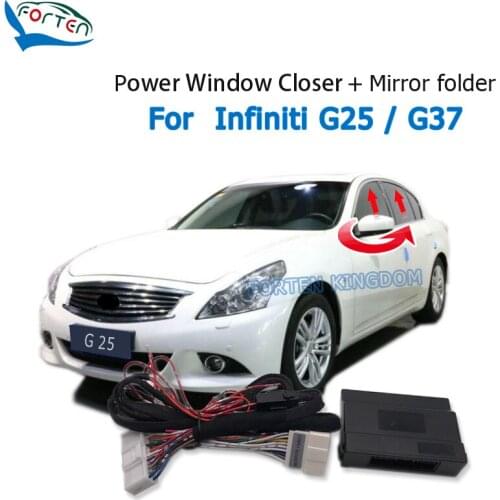 Forten Kingdom Car Automatic window close and mirror folding unfold Module kit For Infiniti G25 / G37 (Russian federation)