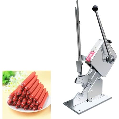 Labor-Saving Manual Double U-Type Sausage Clipper Machine Plastic Bags Packaging Sealing Machine For Sausage Tying Machine
