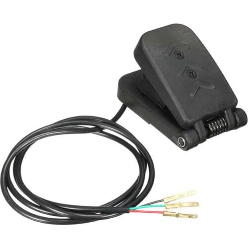 5V Universal Motorcycle ATV Foot Throttle Accelerator Throttle Speed Control Pedal For Electric Bike Scooter Quad Boat Go Cart