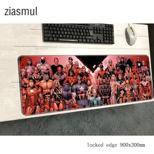 X-Men mouse pad 900x300x3mm Adorable pad to mouse notbook computer mousepad home best gaming padmouse gamer keyboard mouse mats