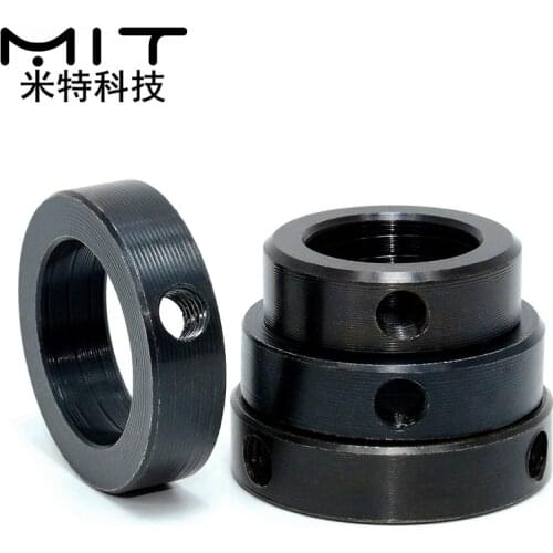 1Pcs Fixed Ring GDSTG Set Screw Type Positioning Ring Shaft Locator Stop Collar Carbon Steel Surface Anodized