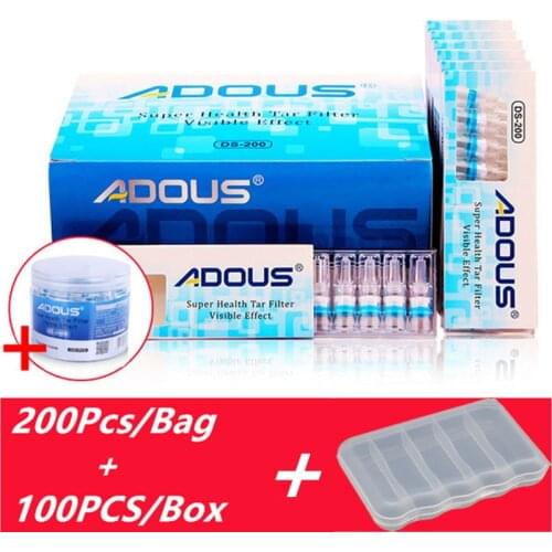 100-600PCS Healthy Disposable Smoking Filter Pipe Tobacco Cigarettes Reduce Tar Filter Cleaning Container Smoking Accessories