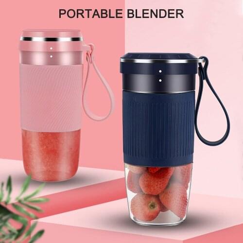 300ml Portable Blender USB Juicer Mixer Electric Juicer Machine Mini Food Processor Smoothie Blender Personal Juice Blender Cup