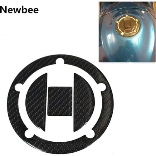 Newbee 3D Carbon Fiber Fuel Gas Tank Cap Cover Pad Sticker Decal For SUZUKI GSXR600 750 1000 GSXR GSXR1000 K3/K4/K5/K6/K7/K8/K9