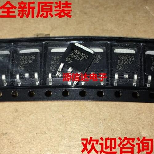 5PCS The New MC78M09G L78M09 78M09 1.5A 9V TO-252 Voltage Stabilizing Tube Is Imported In Stock