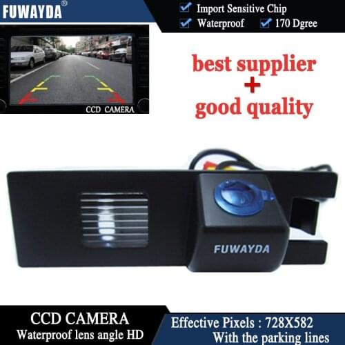 FUWAYDA CAR REAR VIEW REVERSE BACK COLOR CCD/WATERPROOF/170 DEGREE/NIGHT VISION CAMERA FOR OPEL Vectra/Astra/Zafira/Insignia