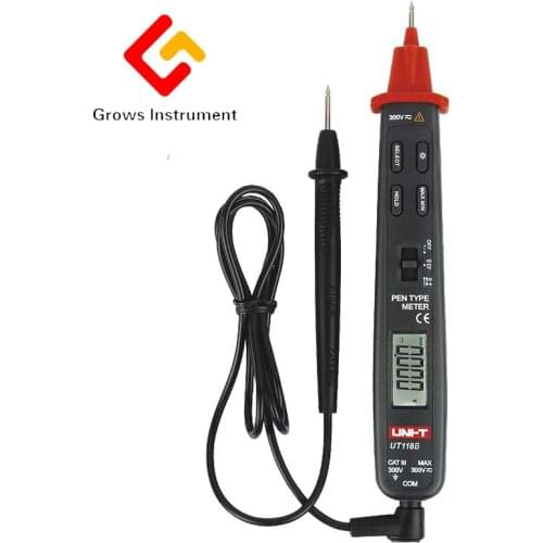Pen Type Digital UT118 Multimeter UT118B Band Induction Universal Meter DC / AC Voltage Current Multi Tester Diagnostic Tool