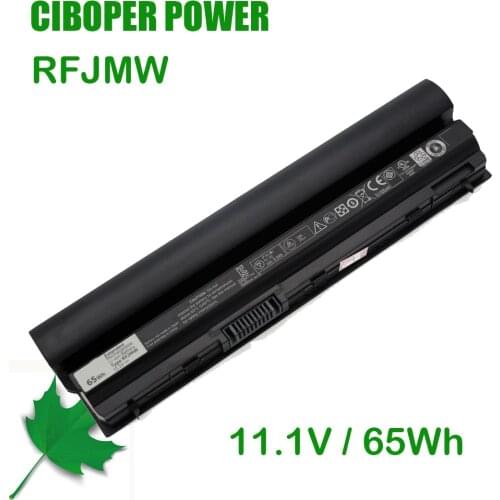 CP Original Laptop Battery RFJMW 11.1V 65Wh For E6320 E6330 E6220 E6230 E6120 FRR0G KJ321 K4CP5 J79X4 7FF1K