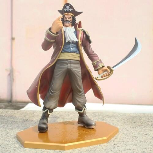 Anime One Piece POP Roger PVC Action Figure Gol D Roger Pirate King Collection Toy Gift Model