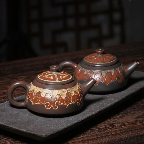 210ml Ceramic teapotset tea pot filter Teapot handmade Not Yixing authentic nixing clay customized gifts Famous Teapot theiere