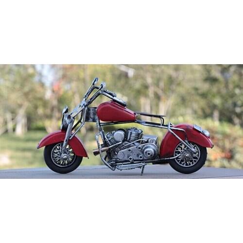 Class kid children toys Creative Vintage Metal Motocycle Iron Retro Aircraft Motor car Model Toys Home Decoration