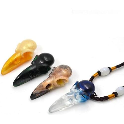 Mini Skull Head Epoxy Resin Silicone Molds DIY Bird Charms Pendant Bracelet Jewelry Accessory Holloween Decor Mould Craft Tool