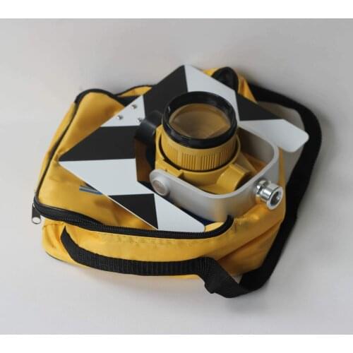 New Topcon single prism with Metal Holder Soft bag For Topcon Total stations
