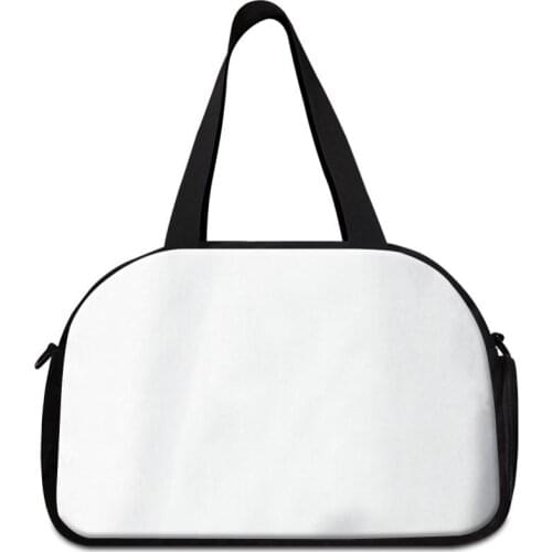 Blank Travel Bags For Sublimation Printing Women Men DIY Yourself Image Duffle New Fashion Custom Logo Gym Bag Weekend Overnight