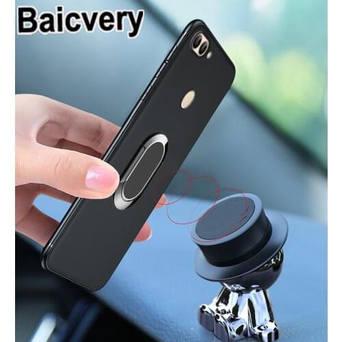 Silicone Magnetic Ring Soft Case for Huawei P Smart Dual SIM FIG LX1 LX2 LX3 LA1 Bracket Finger Ring Cover for Huawei P smart
