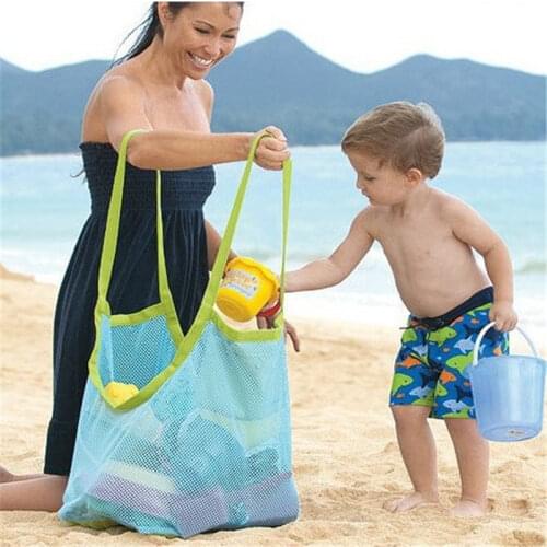 Outdoor Childrens Beach Toys Quick Storage Bag Digging Sand Tool Clutter Storage Bag Foldable Portable Beach Bag Swimming Bag