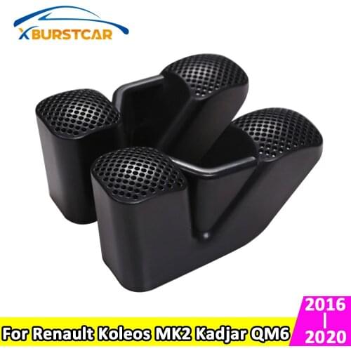 Xburstcar For Renault Koleos MK2 Kadjar for Samsung QM6 2016 - 2020 Car Under Seat Air Condition Air Outlet Cover Sticker