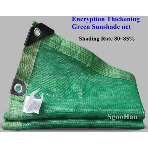 Green Anti-UV HDPE Sunshade Net Pet House Awning Cloth Swimming Pool Greenhouse Succulent Plant Shading Net Car Shed Shade Cloth