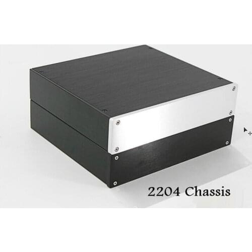 210*45*188mm All aluminum chassis mini amp power supply amplifier chassis housing