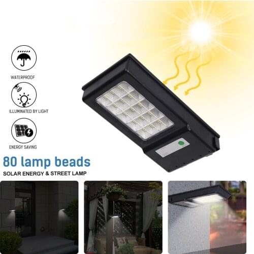48/80Led Intelligent Sunlight Automatic Spotlight Ip65 Waterproof Outdoor Water Proof Adjustable Angle Light Garden Street Light