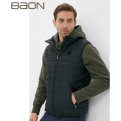 Мужские утепленные жилеты BAON China At AliExpress