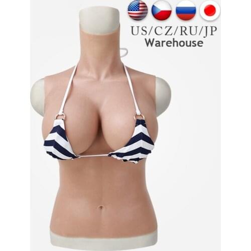 G Cup Silicone Breast Forms Male Realistic Fake Boobs Big False Pechos for CD Cosplay Shemale Transgender Shapewear Women