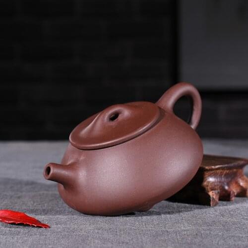 H-088 custom gift company Jingzhou stone scoop purple clay teapot teapot wholesale Yixing Kung Fu Tea Set