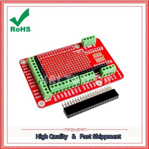 Pi Generation B + Second Generation B Edition Paint Prototype Expansion Board