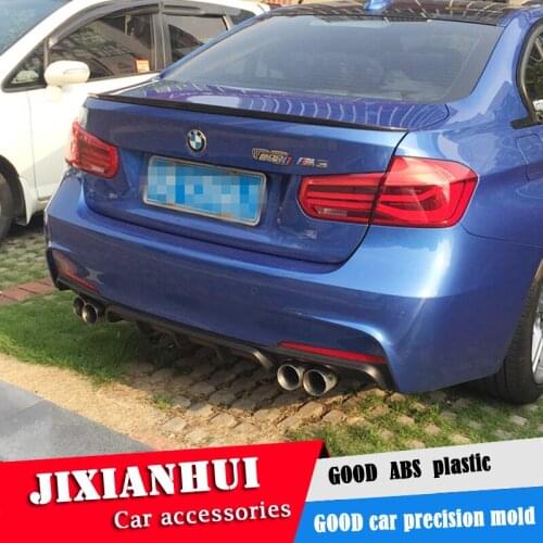 For F30 F35 Spoiler Carbon Fiber Material 2012-2015 m3 ZXK Style Spoiler For BMW M3 320i 320li 325li 328i Spoiler