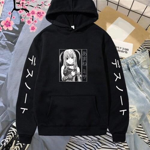 Death Note Pullover Sweatshirt Women Men Hoodies Harajuku Hoodie