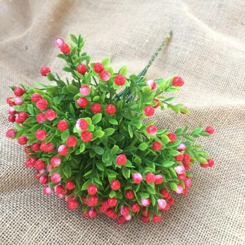 Party Decoration Milan Artificial Flower Wedding Fake Flowers Home Decorations Festival Potted Decorative Artificial PlantFlower