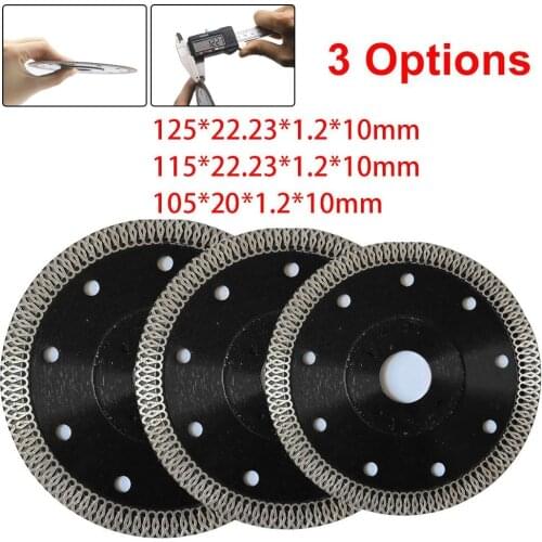 105/115/125mm Ultra-thin Diamond Saw Disc For Cutting Ceramics Marble Tile Turbo Cutter Bore 20/22.23mm Angle Grinder Power Tool