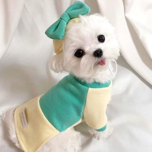 Winter Pet Dog Clothes with Hat Cute Soft Cotton Clothes for Dog Hoodies Small Medium Puppy Yorkshire Chihuahua French Bulldog