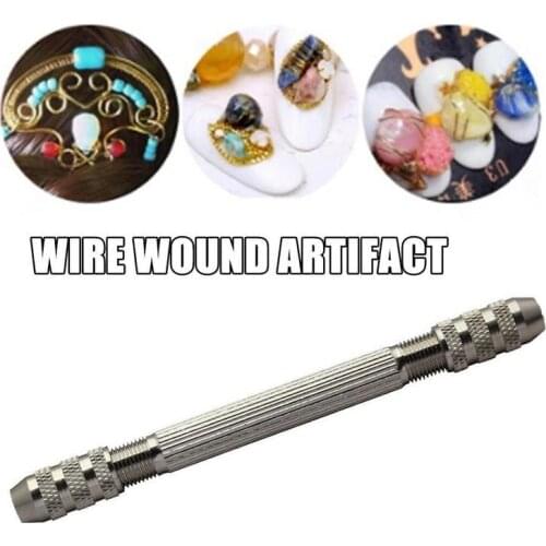 1Pcs Pin Vise DIY Craft Swivel Head Micro HSS Twist Drill Bits For Jewelry Making Supplies Wire Decor Handmade Home DIY Tools