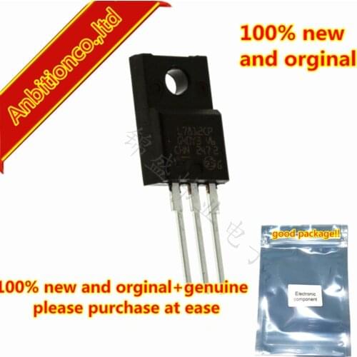 10pcs 100% new and orginal L7812CP L7812 7812 TO-220F POSITIVE VOLTAGE REGULATORS in stock