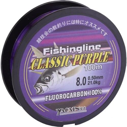 100m Fishing Line Nylon Fluorocarbon Fishing Wire Leader Line Strong Pull Line Fishing Tackle Fishing Accessories New