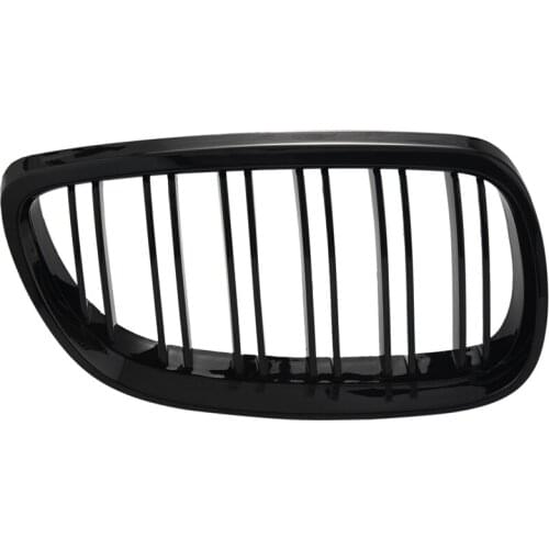 2Pcs Front Bumper Kidney Twin Fins Sport Grill Grille for BMW E92 E93 M3 2006-2009 08-13 3-Series M3(E92/E93) 07-10 E92 2D Coupe