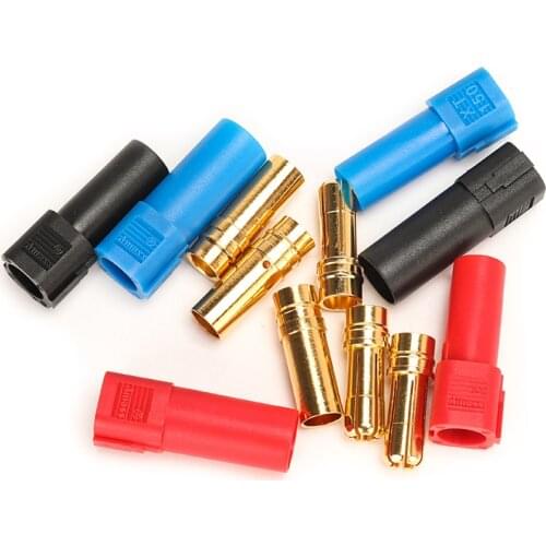 3 pair XT150 AMASS Connector Adapter 6mm Male/Female Gold Plating Plug High Rated Amps For RC Model LiPo Battery