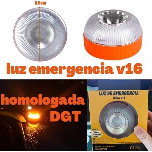 Emergency Light v16 Homologated dgt Approved Spain Car Emergency Light Help Flash Signal Luminous v16 Approved dgt