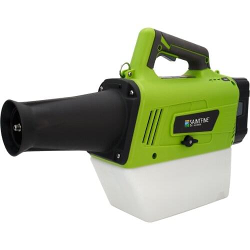 Cordless Disinfectant Fogger Machine, Lithium Battery Operated ULV Cold Mist Blower, Handheld Sanitizing Atomizer Sprayer