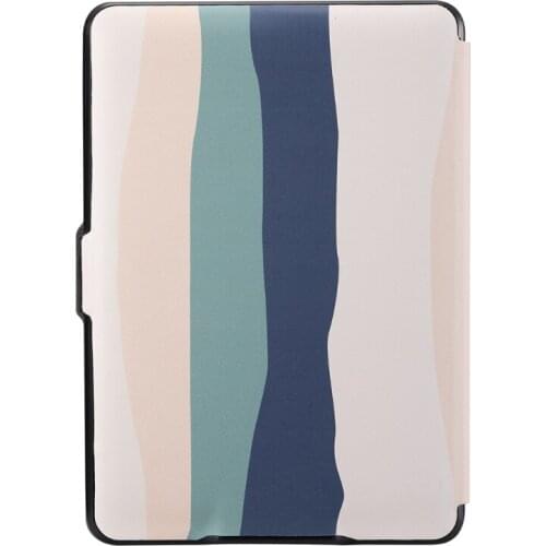 Case for Paperwhite 123 DP75SDI Auto Wake Sleep Cover Rainbow Protective Shell X37A
