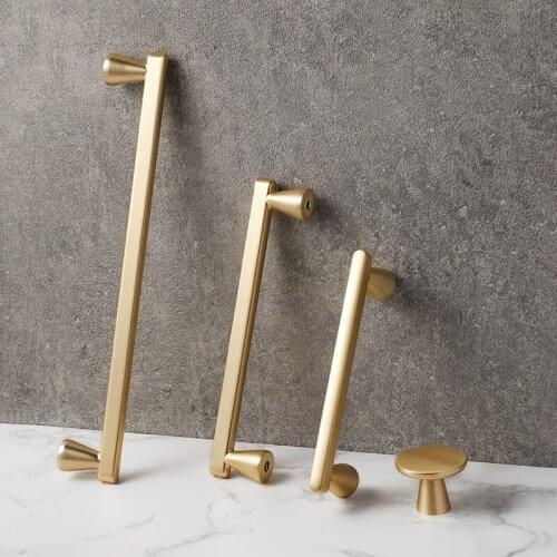 European Zinc Alloy Door Handle Wardrobe Drawer Pulls Cupboard Knob Interior Door Handles Furniture Hardware Accessories