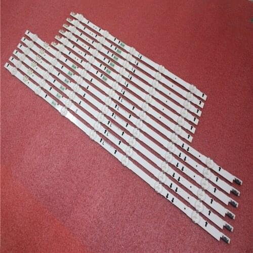 12 Pieces/set 55"LED strip for samsung TV UA55J5088A 2014SVS55 D4GE-550DCA-R3 D4GE-550DCB-R3 5 LEDs+7 LEDs