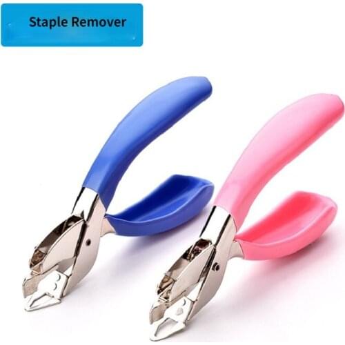 Metal Anti-stapler Staple Remover Nail Extractor Sacagrapas Remove Staples Drawing Pins Office School Upholstery Tools Supplies