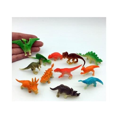 12pcs Mini Dinosaur Toy Jurassic Dinosaur Model Toys Kids Dinosaurs Best Gift for Boys Party Favor Supplies