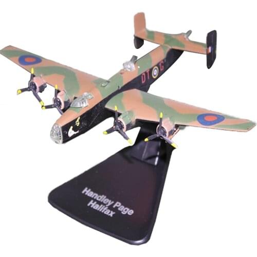 1:144 Handley Page Halifax Airplane Model Fighter Aviation for Boys Toy